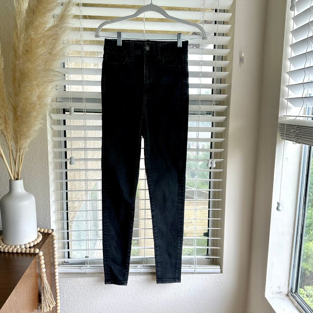 American Eagle High Waist Black Jeans
